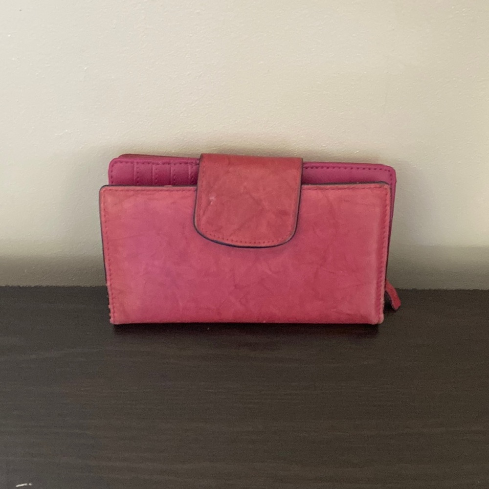 Wallet red/pink